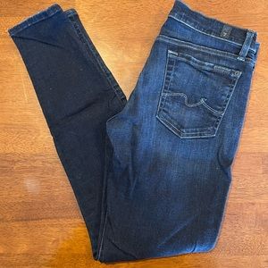 7 For All Mankind Gwenevere Skinny Jeans skinny Sz 29